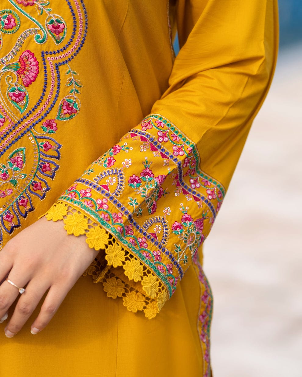 RANGREZA EMBROIDERED 3PC