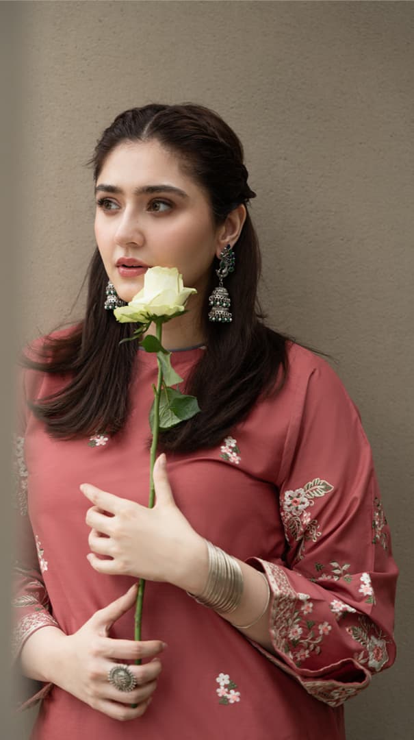 DURE FISHAN EMBROIDERY 2PC