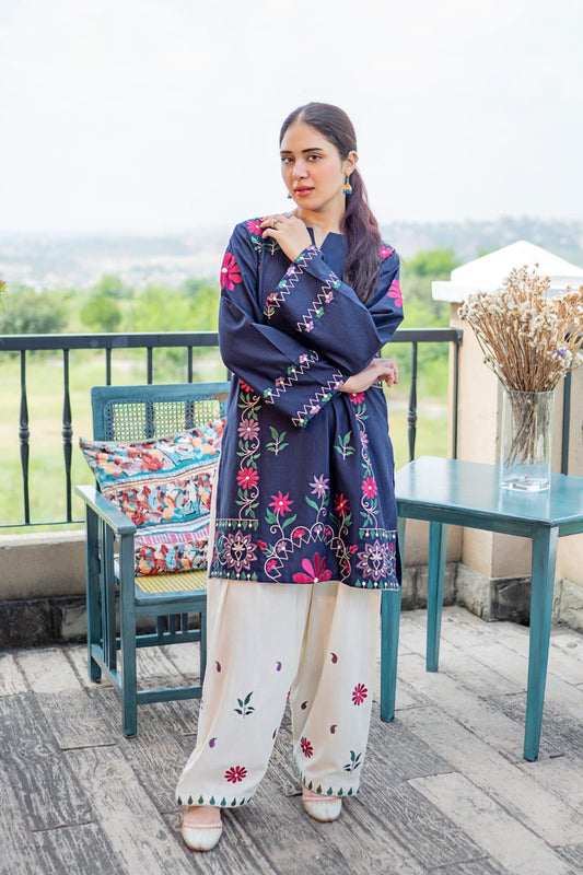 DANANEER EMBROIDERY 2PC (FARSHI)