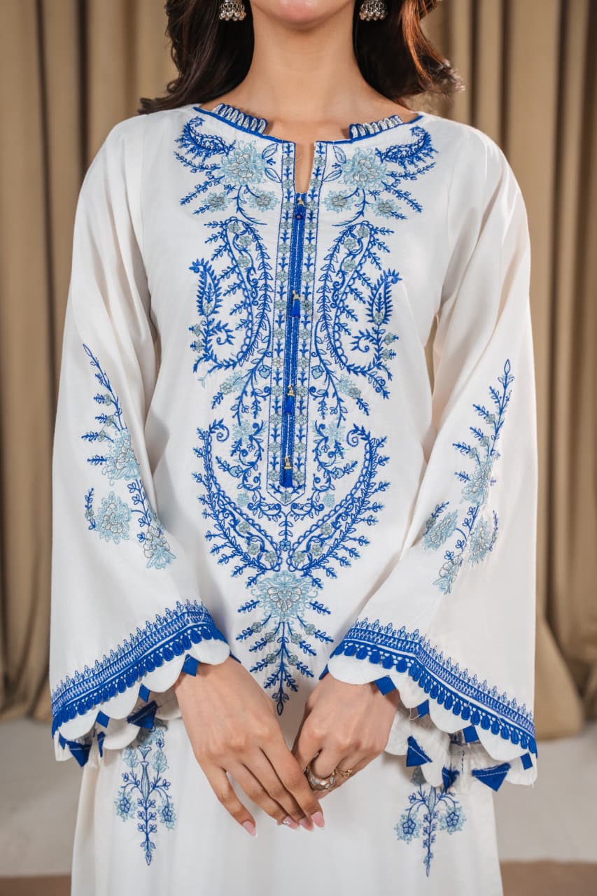 FANA EMBROIDERED 3PC (SHAWL)