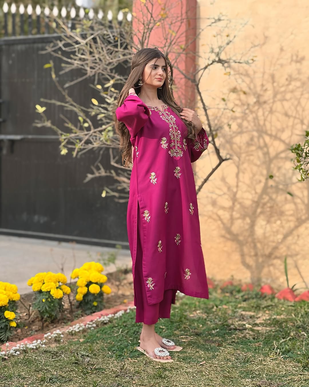 AANGAN EMB LONG LENGHT