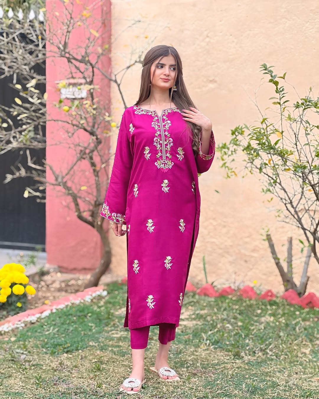 AANGAN EMB LONG LENGHT