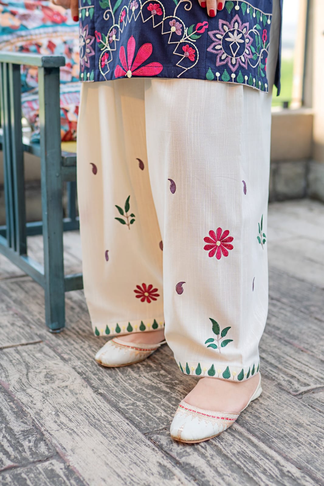 DANANEER EMBROIDERY 2PC (FARSHI)