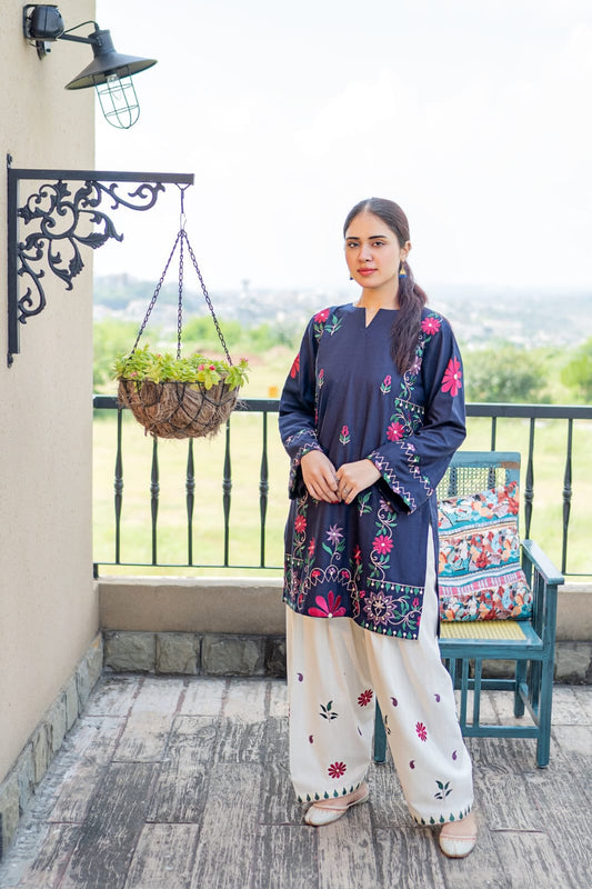 DANANEER EMBROIDERY 2PC (FARSHI)